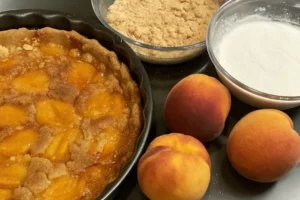 Easy Peach Cobbler Recipe step by step