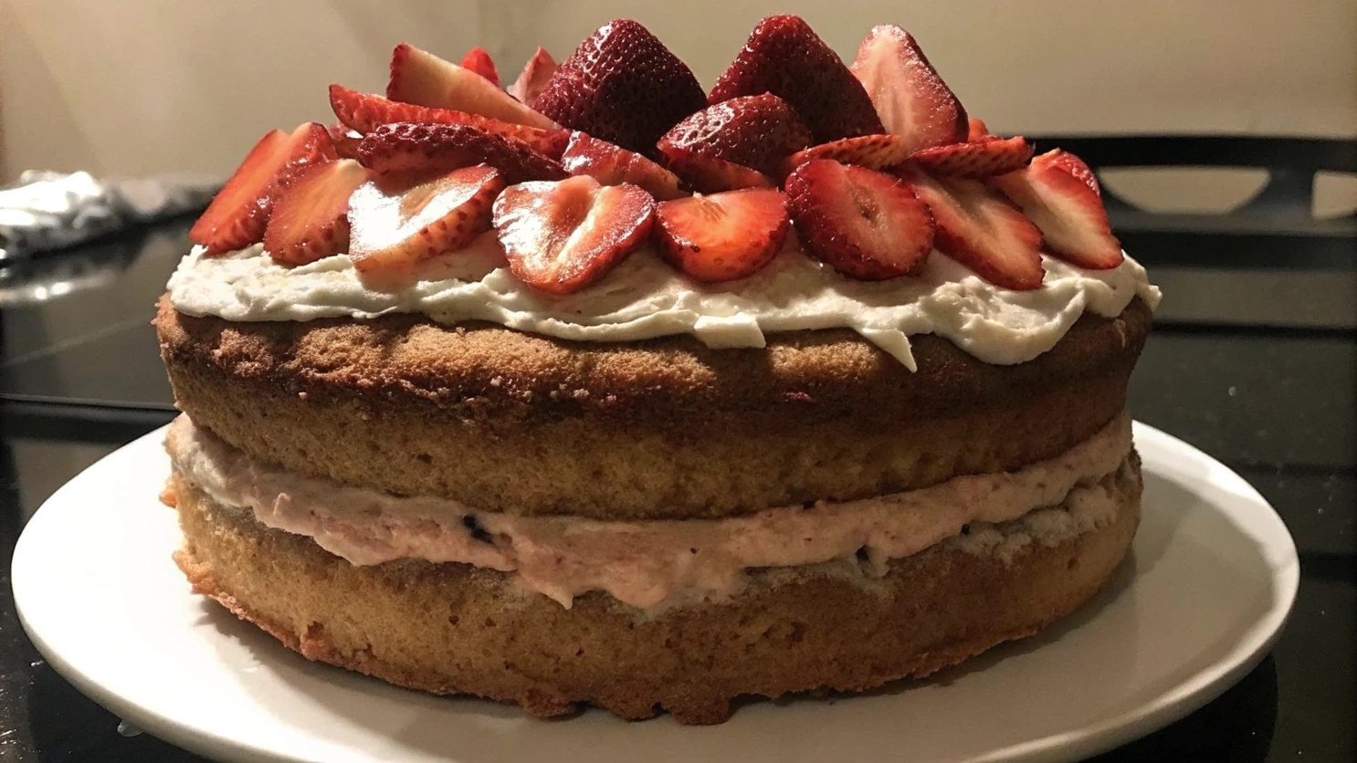 Strawberry Tres Leches Cake