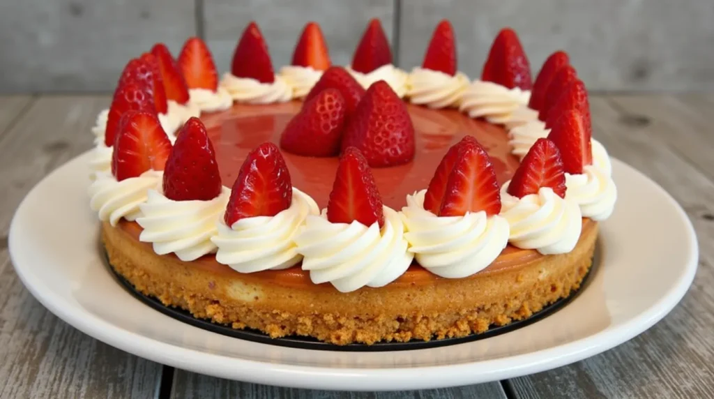 easy Strawberry Cheesecake – A Slice of Heaven!