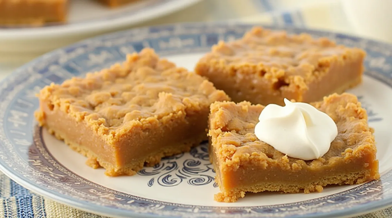 Classic Southern Sweet Potato Pie Bars