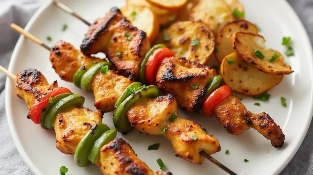 Perfectly Grilled Chicken Kebab Skewers – Juicy, Flavorful & Easy!