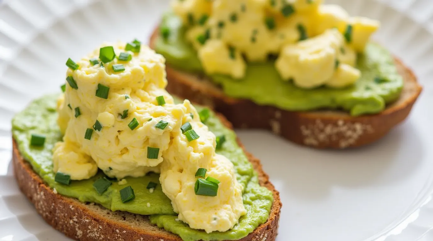 Egg Salad Avocado Toast – A Creamy, Flavor-Packed Breakfast Delight