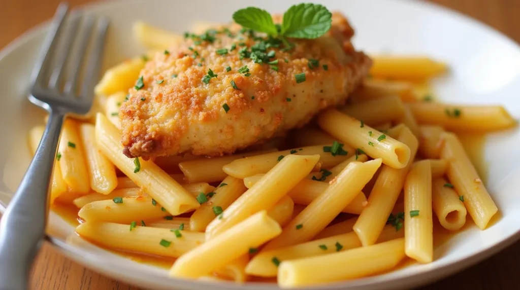 Delicious Crack Chicken Penne – Creamy, Cheesy & Irresistible!