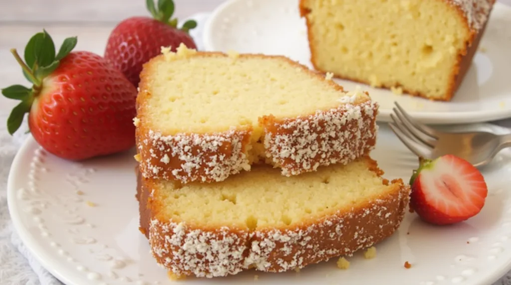 Strawberry Buttermilk Pound Cake – A Sweet & Tangy Delight