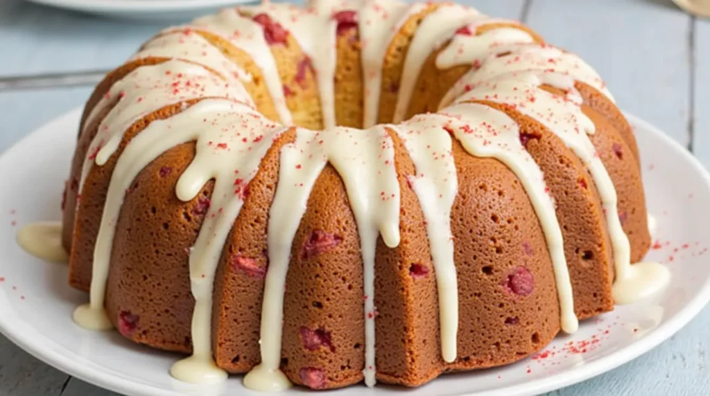 Strawberry Buttermilk Pound Cake – A Sweet & Tangy Delight