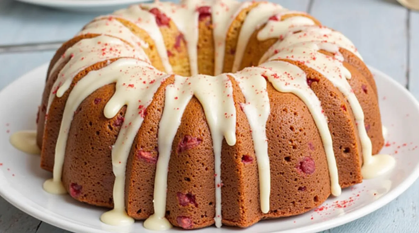 Strawberry Buttermilk Pound Cake – A Sweet & Tangy Delight