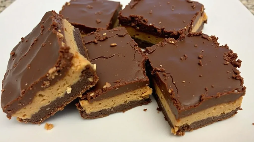 Chocolate Peanut Butter Brownie Bars –A Decadent Treat!