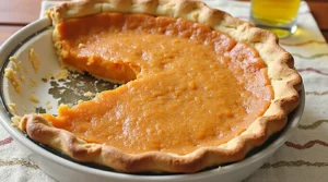 Sweet potato pie with condensed milk is a rich, creamy, and indulgent twist on the classic Southern dessert. This version features a velvety smooth filling made from mashed sweet potatoes, sweetened