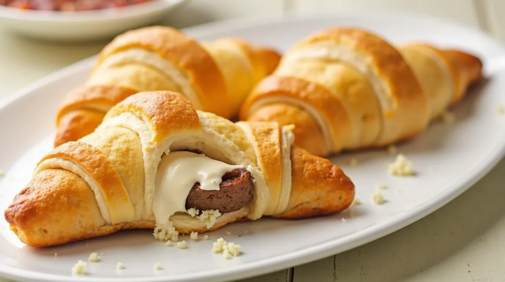 Rotel Sausage & Cream Cheese Crescents – The Ultimate Cheesy, Spicy Appetizer!