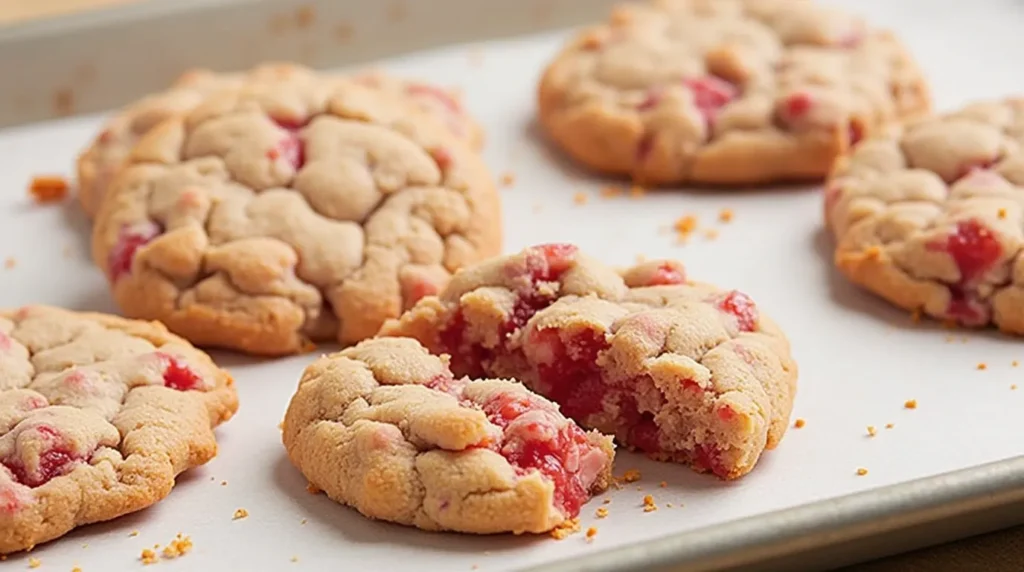 Soft & Chewy Strawberry Cookies – Bursting with Berry Flavor!