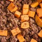 Sweet Potato and Ground Beef Skillet: A Hearty, One-Pan Meal