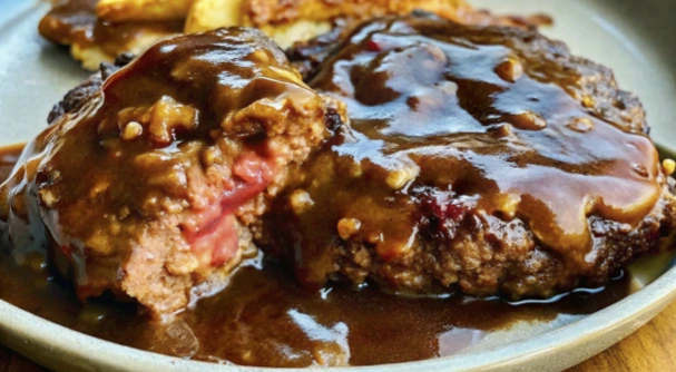 Hamburger Steak with Gravy – Comfort Food Classic!